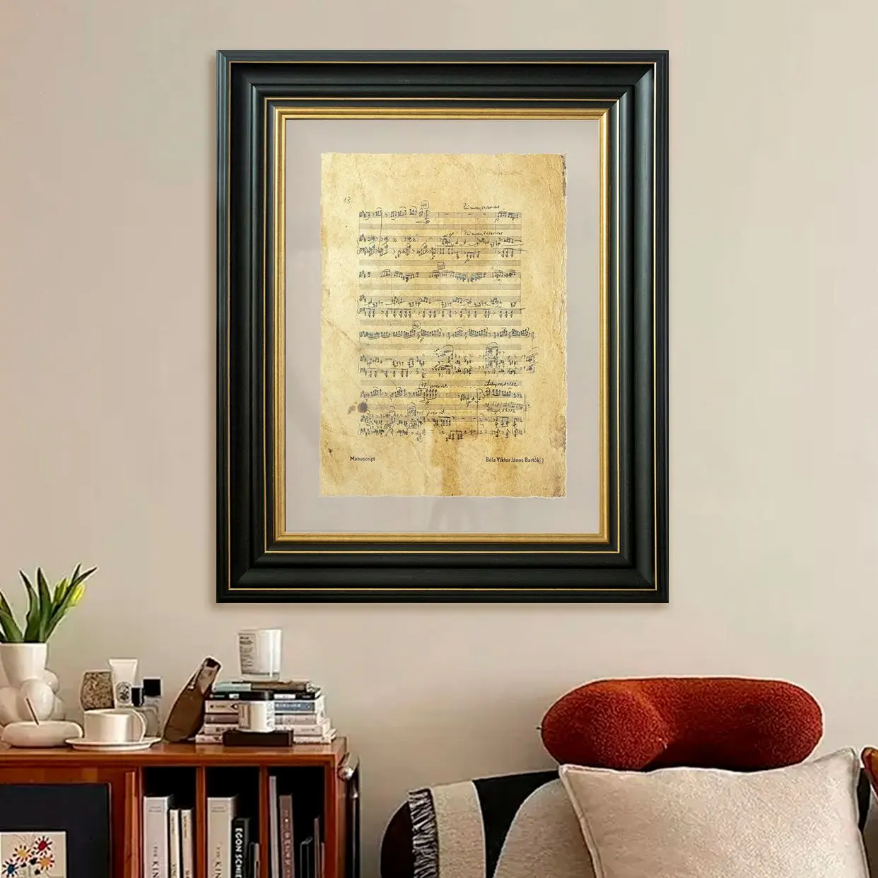 Béla Bartók 18 Sheet Music Artwork