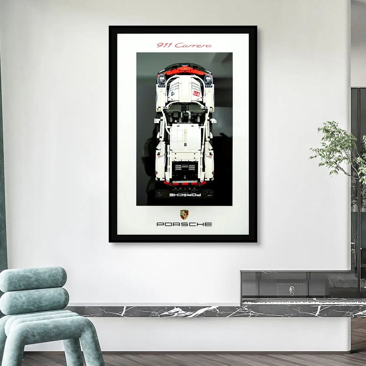 Porsche 911 Decorative Artwork