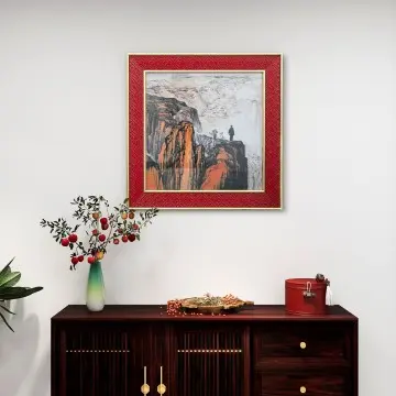 Lightweight Support for Landscape Spirit: The Traditional Charm and Everyday Adaptability of PS Material Picture Frames