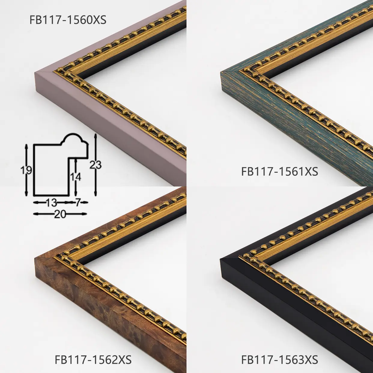 Vintage PS Photo Frame