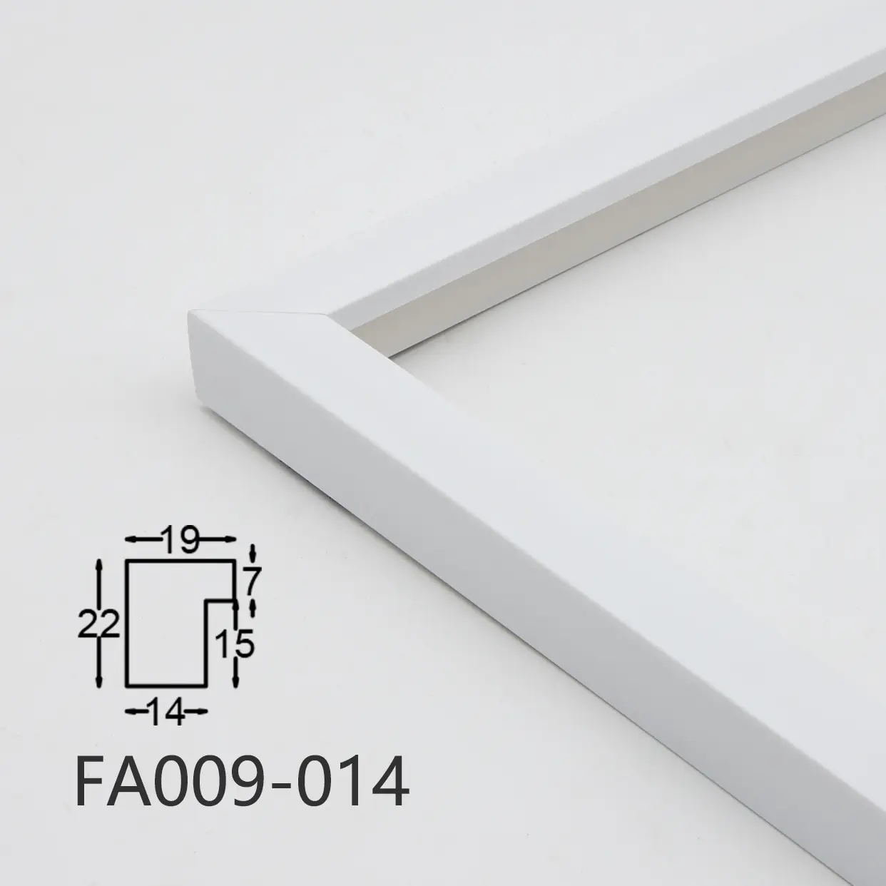 FA009Flat Minimalist PS Frame Strips