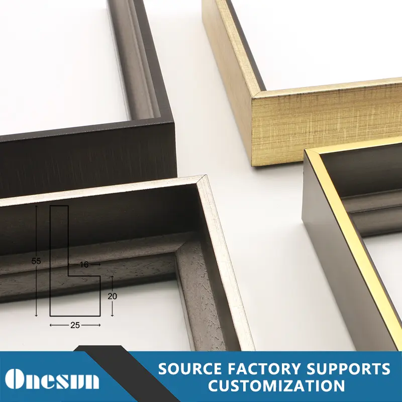 Solid Wood Texture Frame