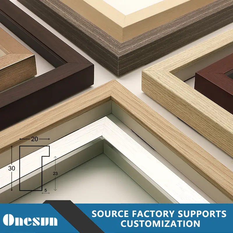 Foam wood grain strips