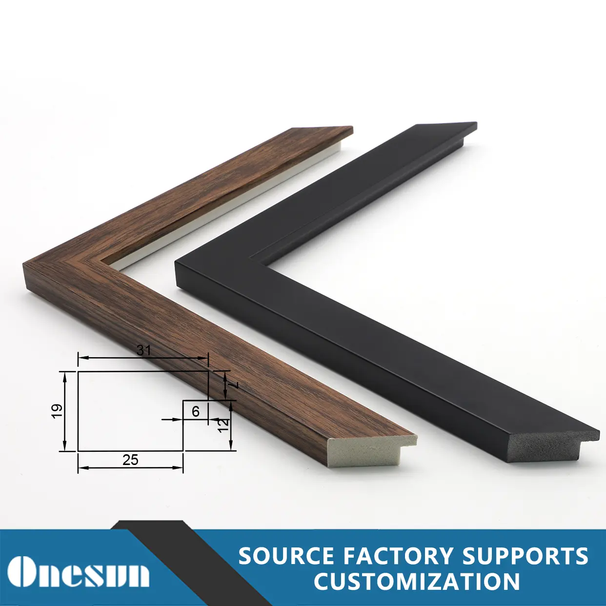 Wood grain imitation