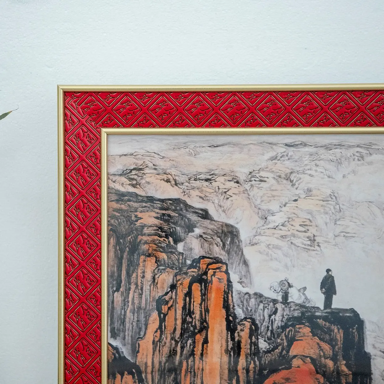 Shi Lu's Decorative Painting “Campaign in Northern Shaanxi”