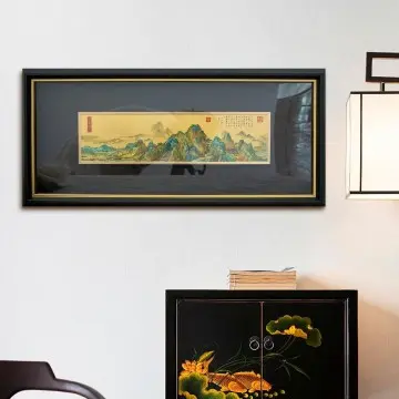 The Elegance and Practicality of New Chinese Soft Furnishings: PS Material Picture Frames – Ancient Charm, Modern Quality