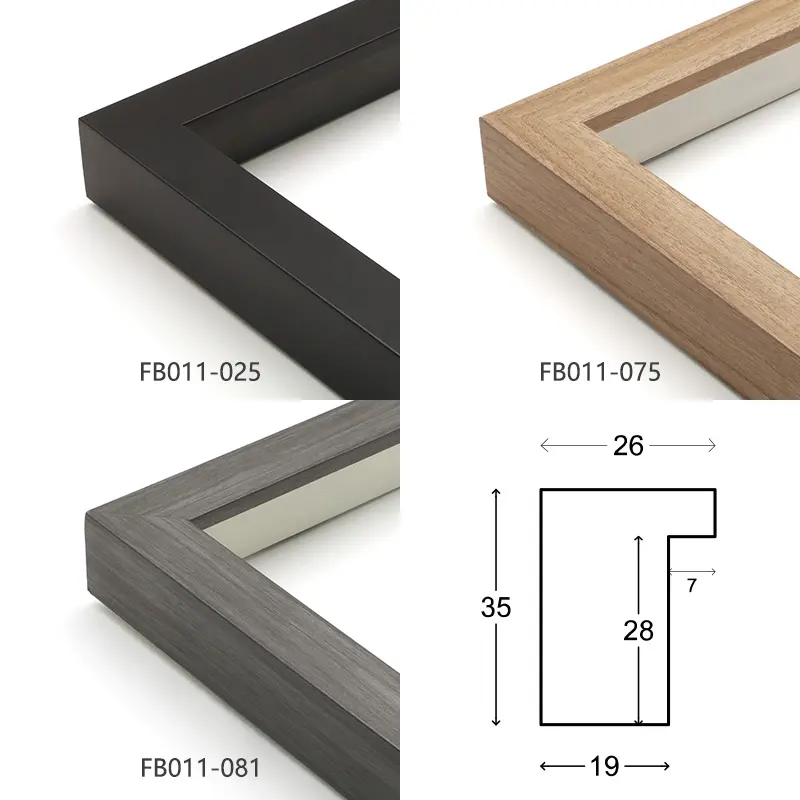 Waterproof wood frame