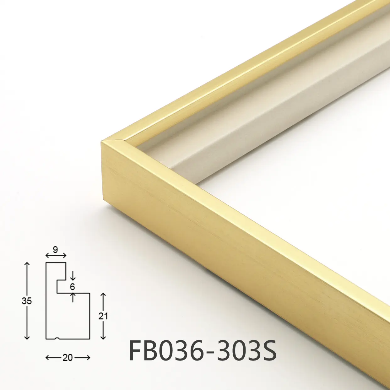 Thin Edge Picture Frame Strip