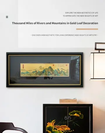 The Elegance and Practicality of New Chinese Soft Furnishings: PS Material Picture Frames – Ancient Charm, Modern Quality