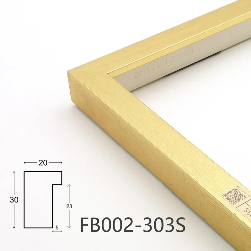 Eco-friendly wood grain frames