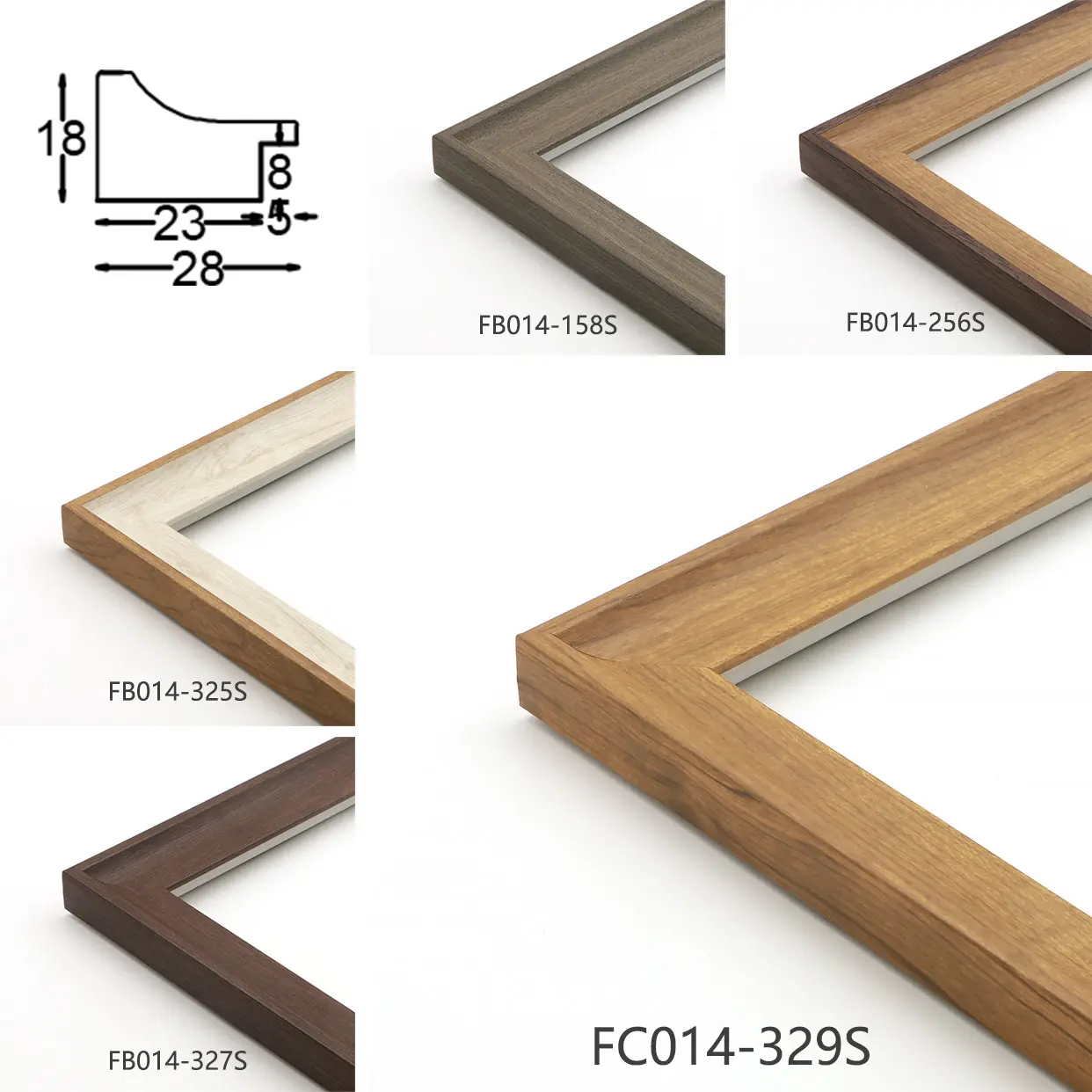 Wood Style Photo Frame