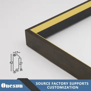 DIY decorative art, PS frame strips are easy to cut and assemble.