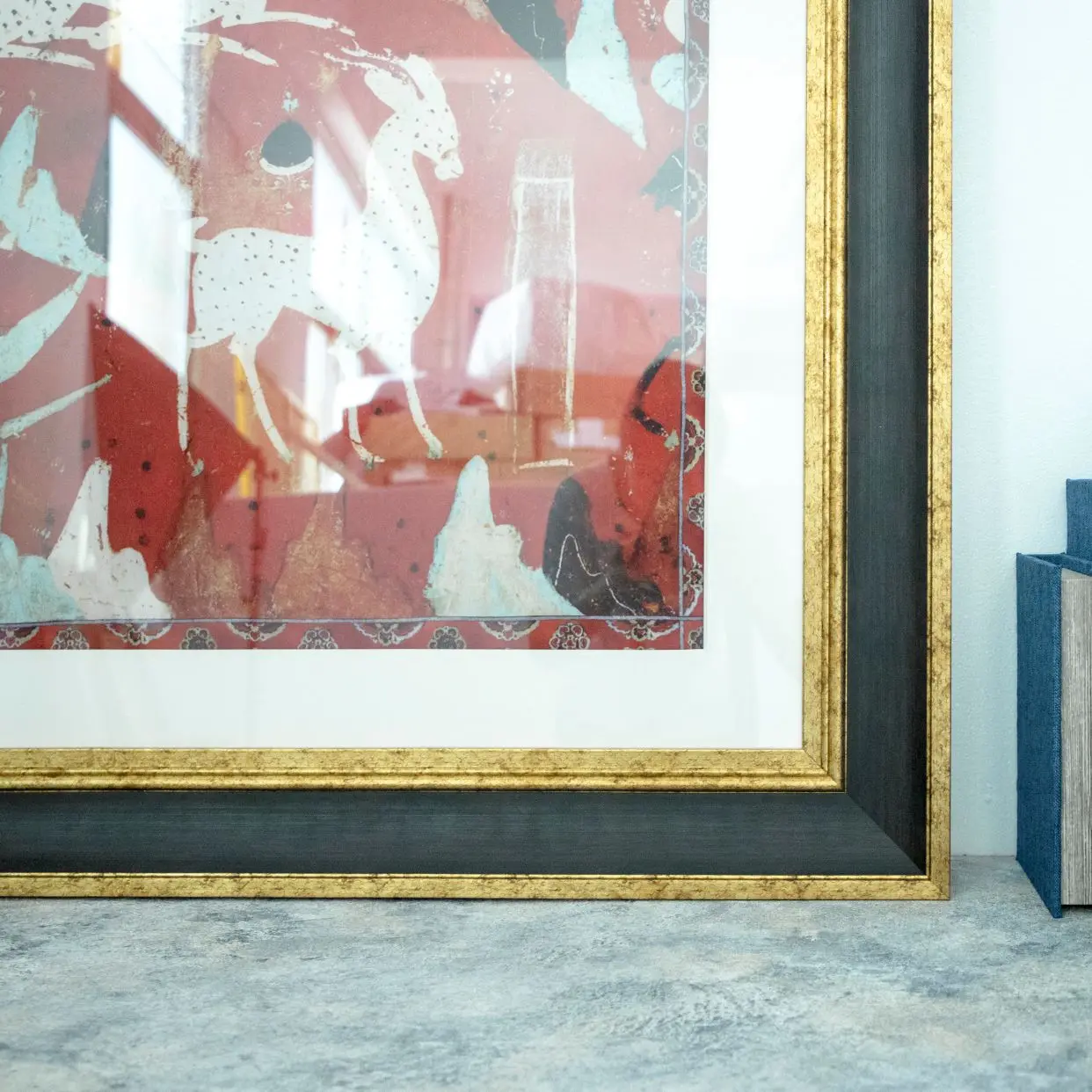 Dunhuang Mural Nine-Colored Deer Decorative Painting