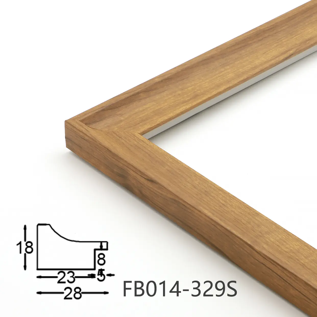 Custom Wood Grain Frame