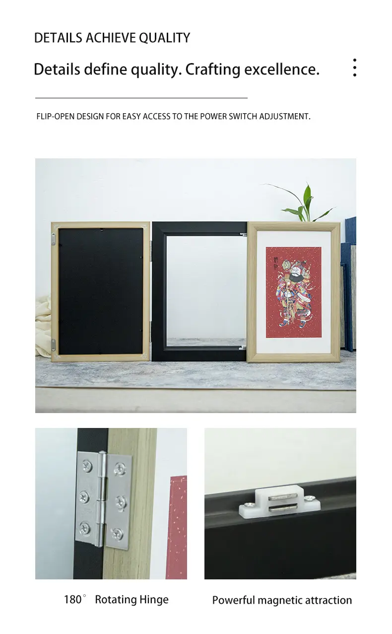 Flip-open design for easy access to power switch adjustment