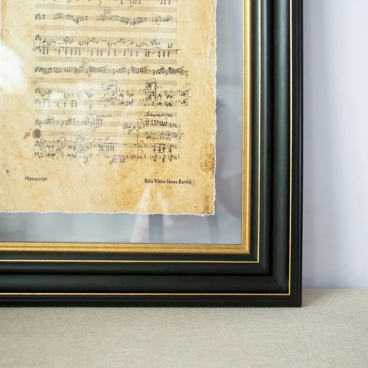 Béla Bartók 18 Sheet Music Artwork