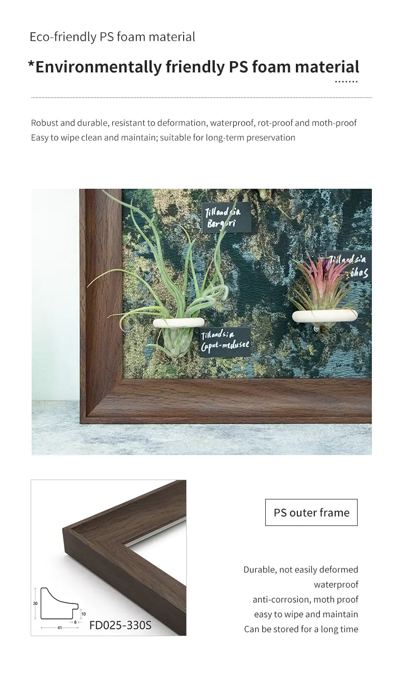 Environmentally friendly PS foam material