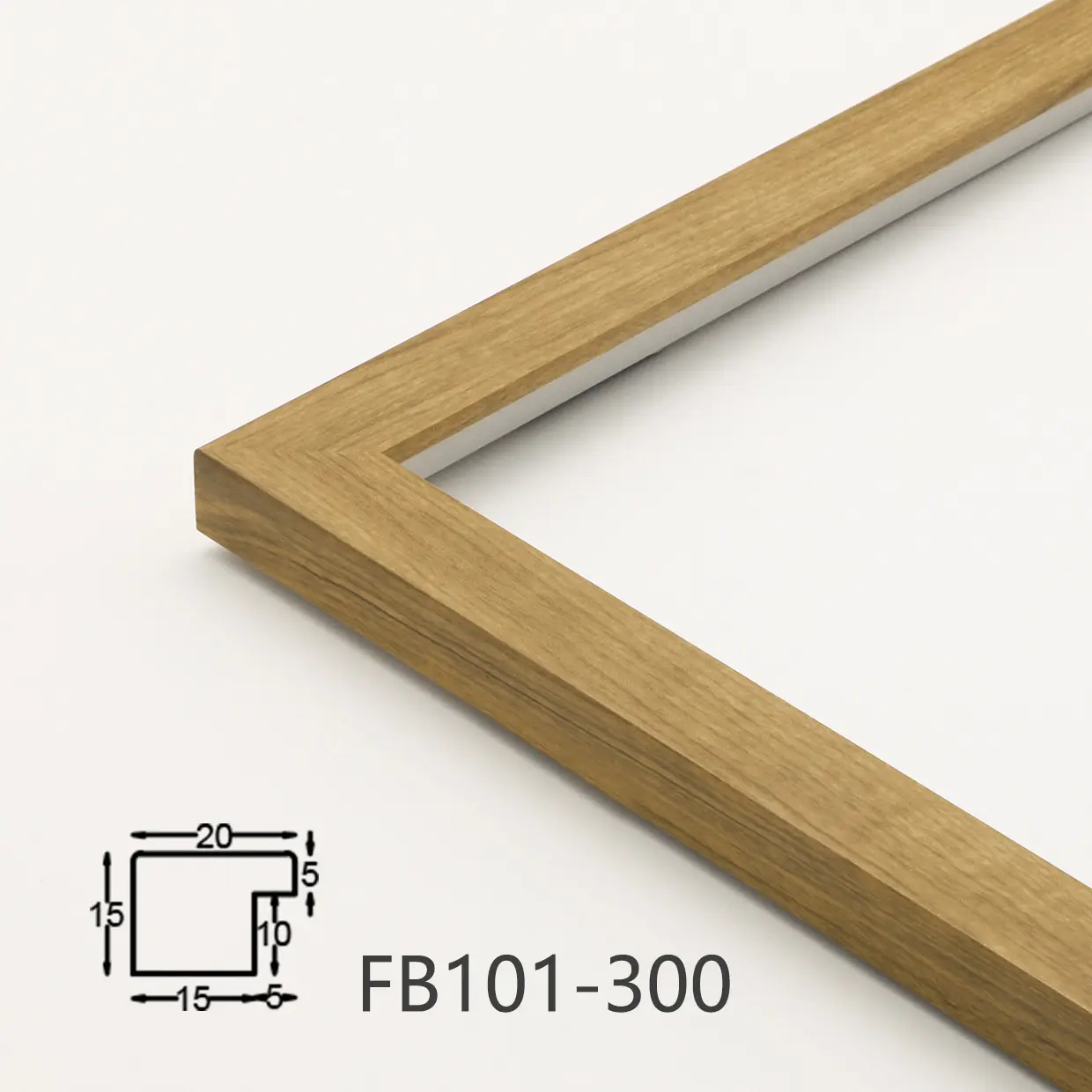 Wood Grain Imitation Frame