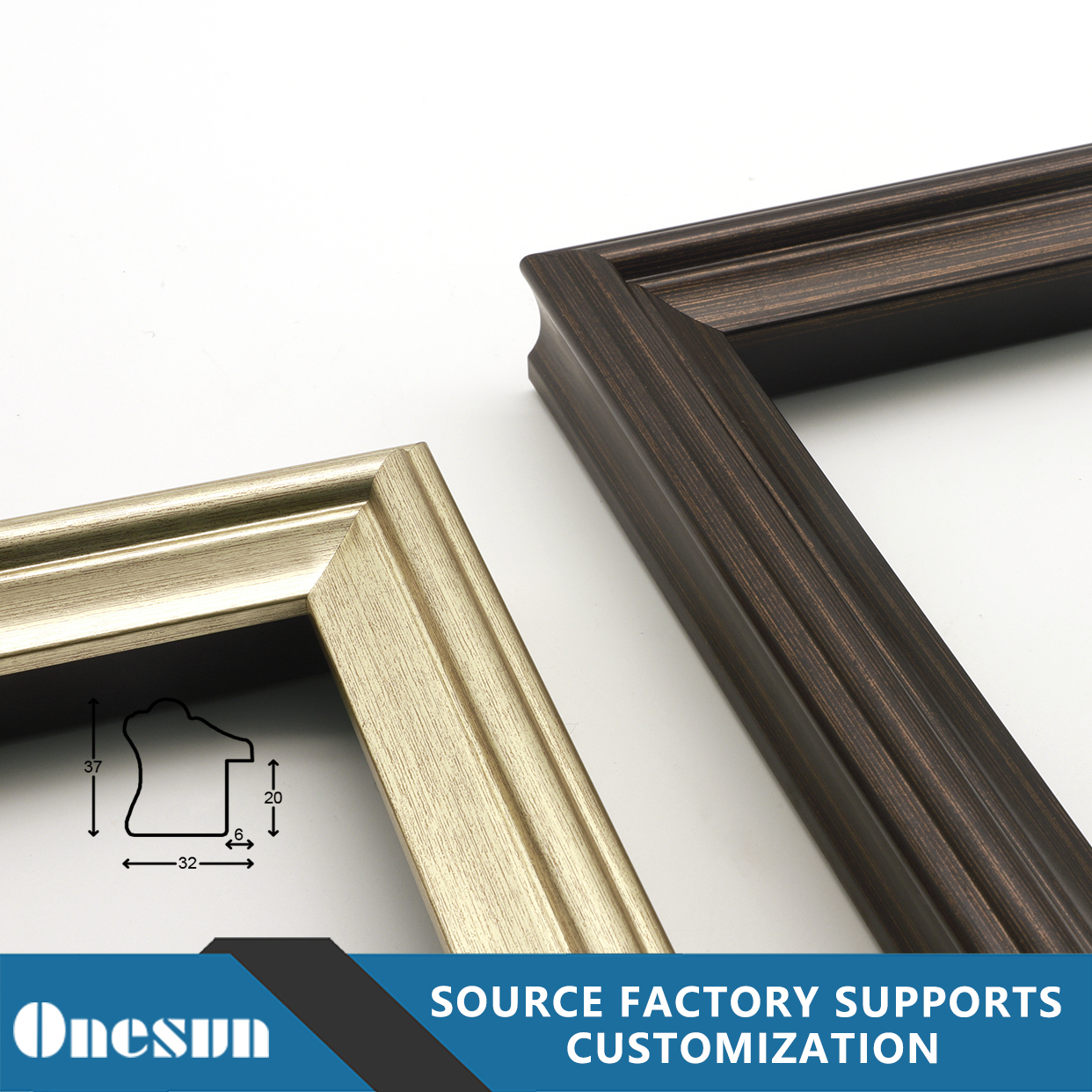 Monochromatic Frame Strip