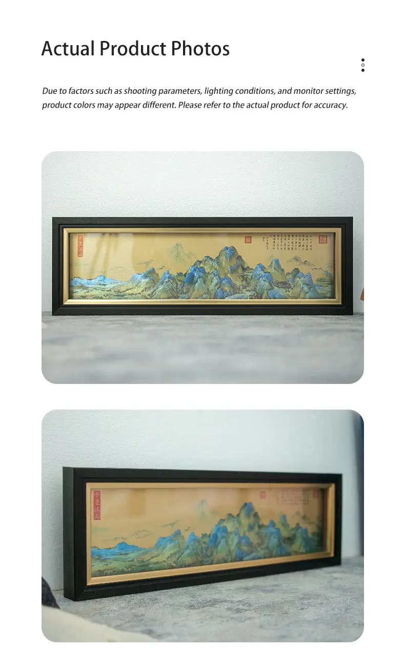 Actual Product Display