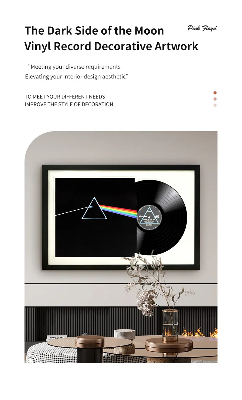 Vinyl Record Decorative Artwork