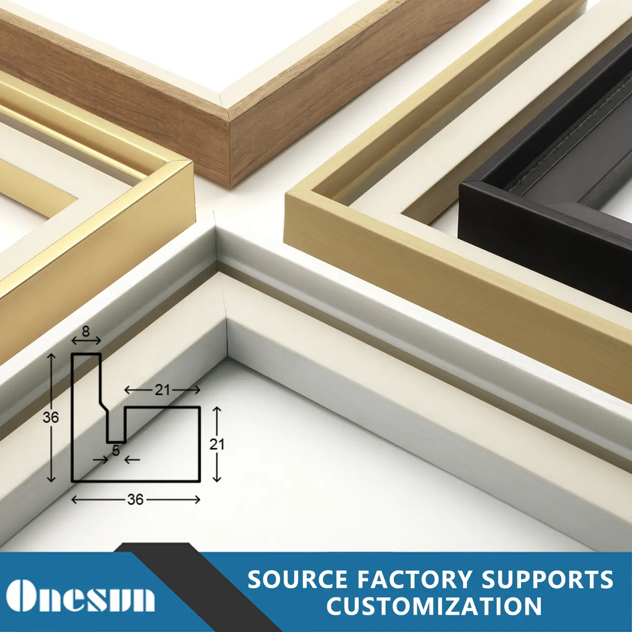 Lightweight Wood Imitation Photo Frame