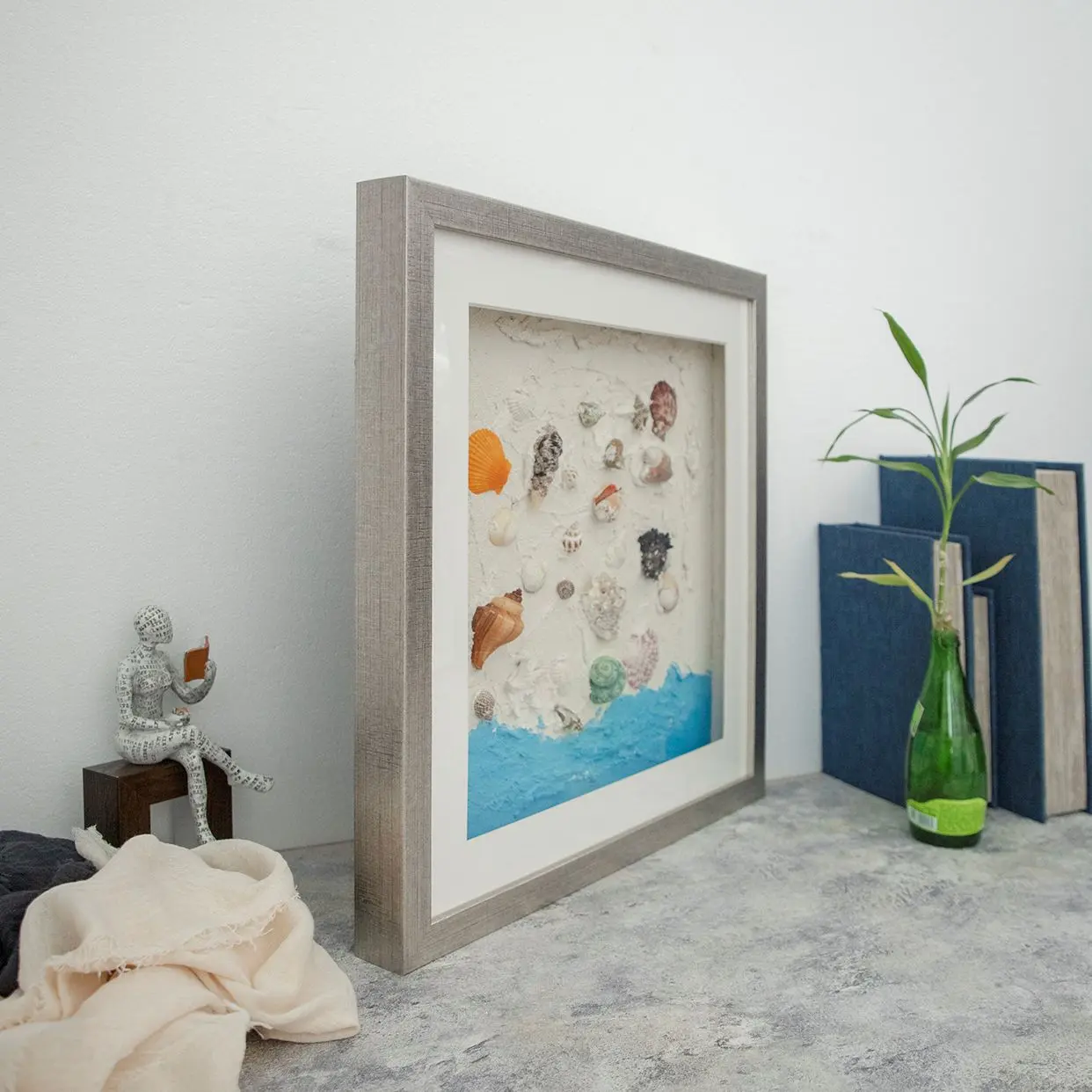 Seashell Texture Decorative Painting