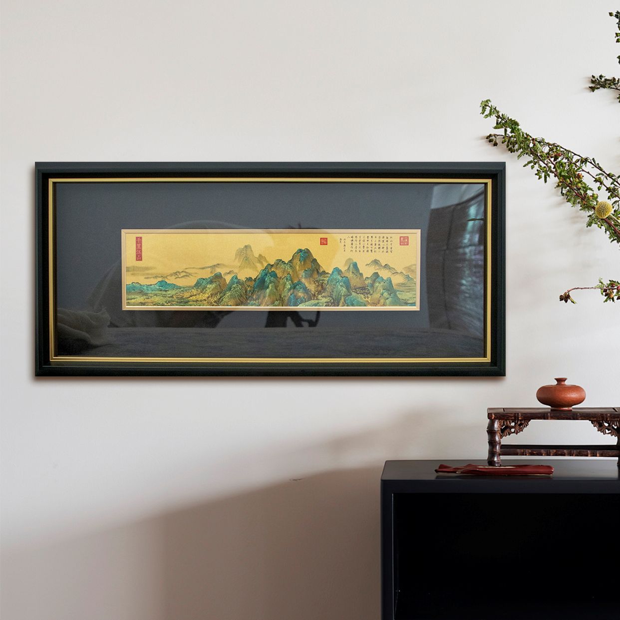 The Textured Alternative in New Chinese-Style Soft Furnishings: The Oriental Elegance of PS Material Picture Frames