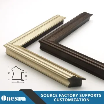 Ornate Antique PS Foam Photo Frame with Classic Carved Details