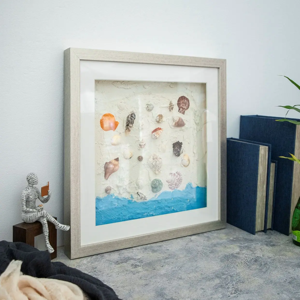 Seashell Texture Decorative Painting