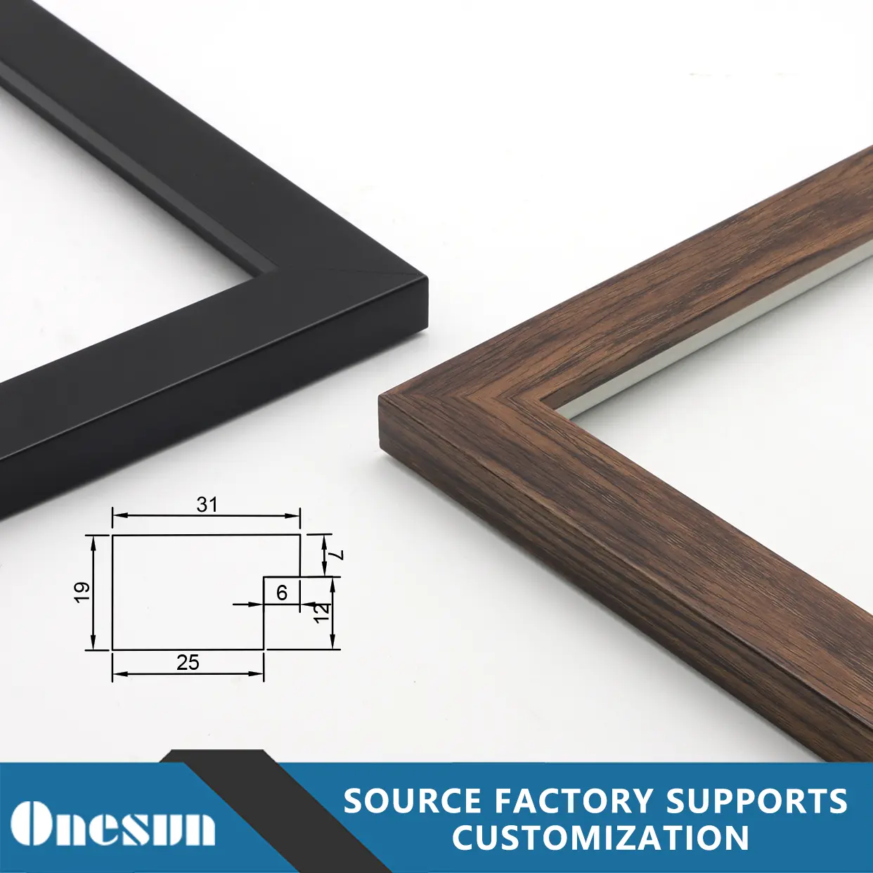 Wood Imitation Foam Frame Strip