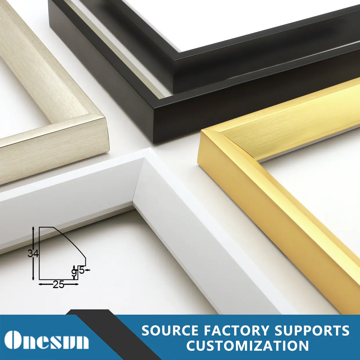 Custom Color Frame Strip