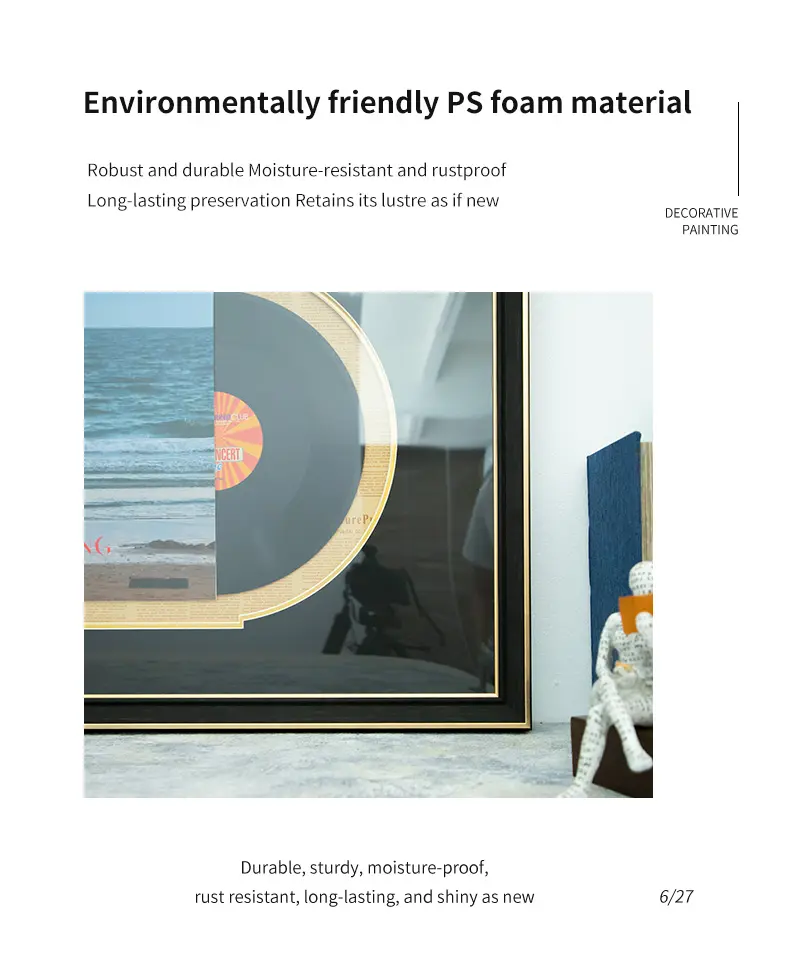 Environmentally friendly PS foam material