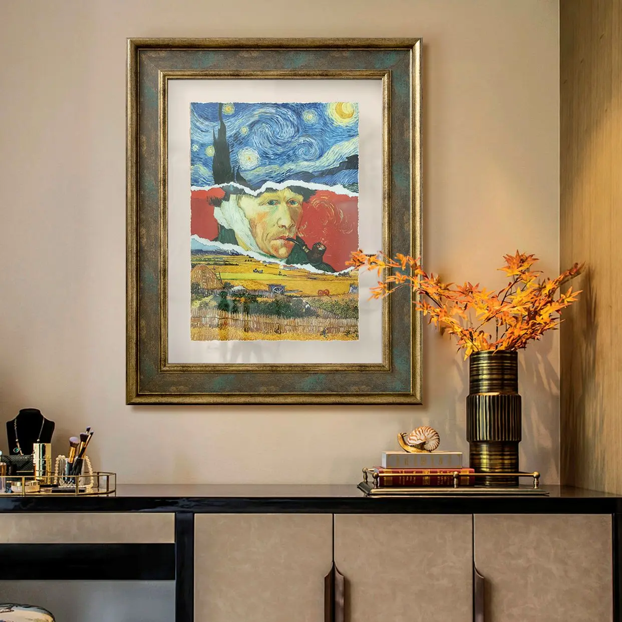 Van Gogh Art Collection Transparent Decorative Painting