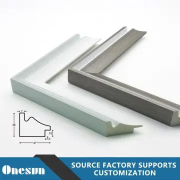 Modern Two-Tone PS Moulding: Modern Contrast, Stylish Edge