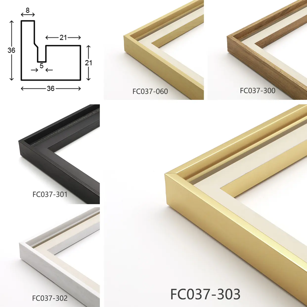 Modern Minimalist Frame Strip