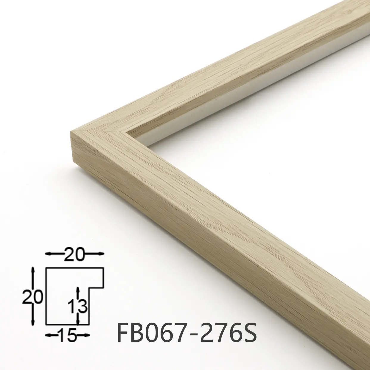 Modern Minimalist Wood Imitation Picture Frame